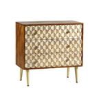 Ziggy Solid Mango Wood 4 Drawer Chest