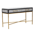 Cadiz Grey Shagreen Console Table