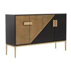 Davoli Black And Grey Sideboard