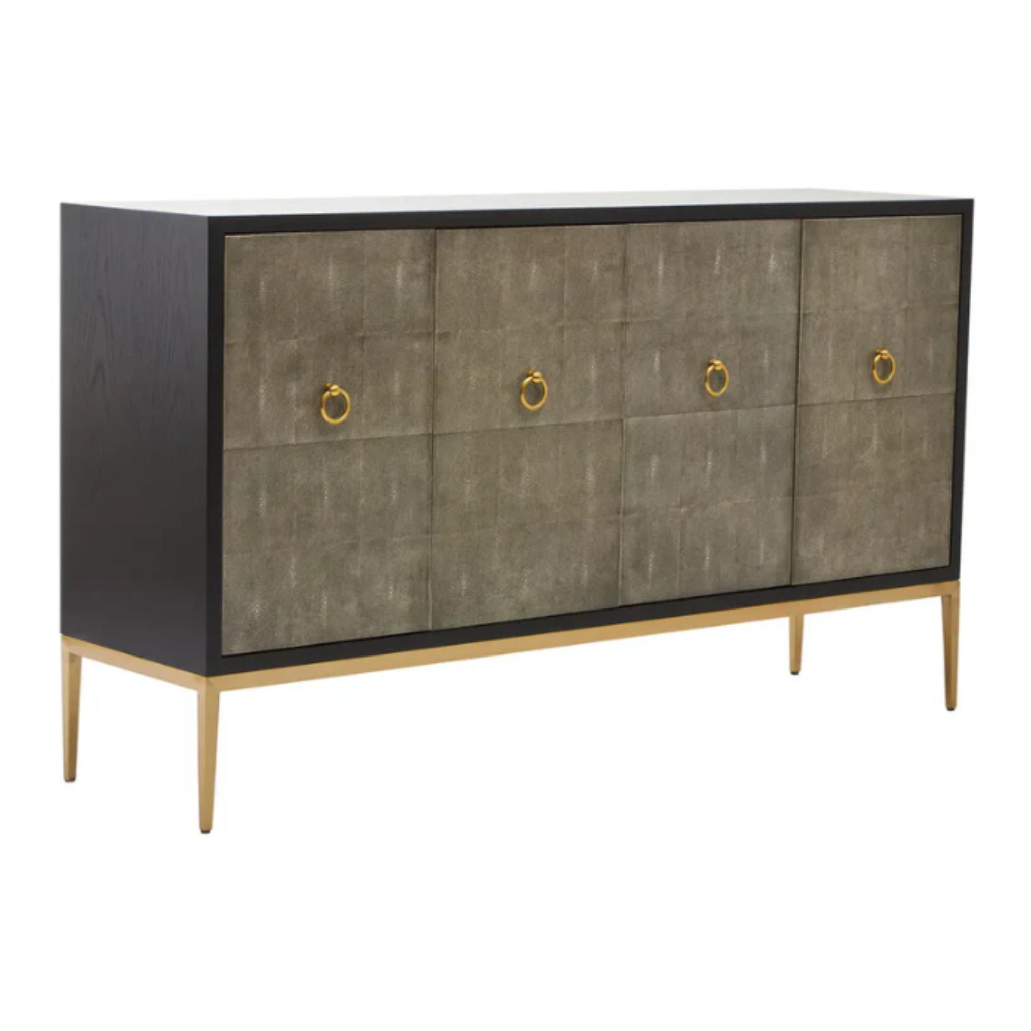 Deruta Grey Shagreen Sideboard