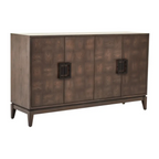 Dimaro 4 Door Antique Grey Sideboard.