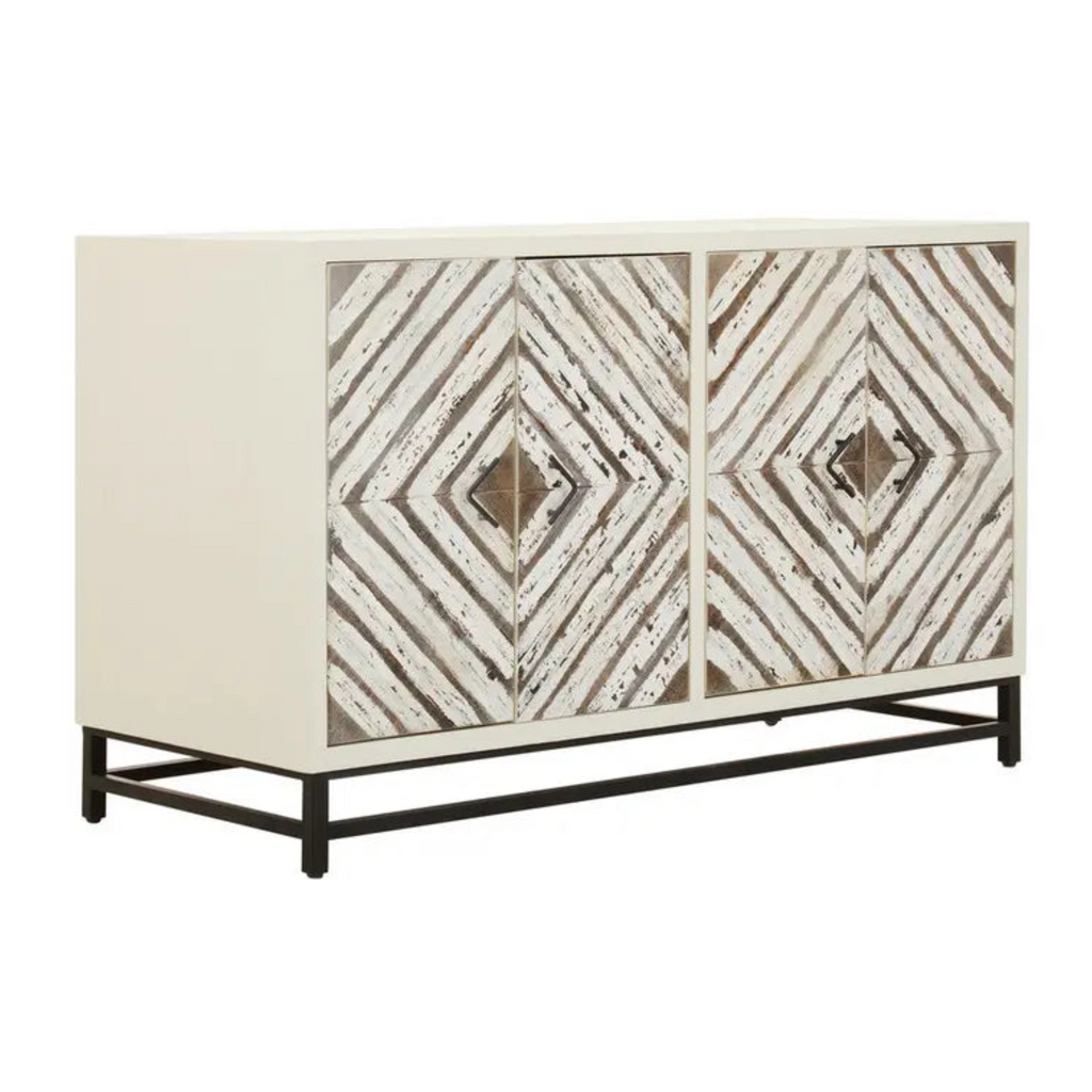 Lombok Wood Pattern door Sideboard