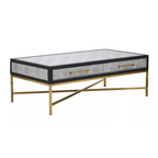 Cadiz Grey Shagreen Coffee Table