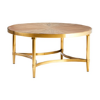Jana Coffee Table With Curved Frame
