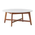 Myan White Marble Coffee Table