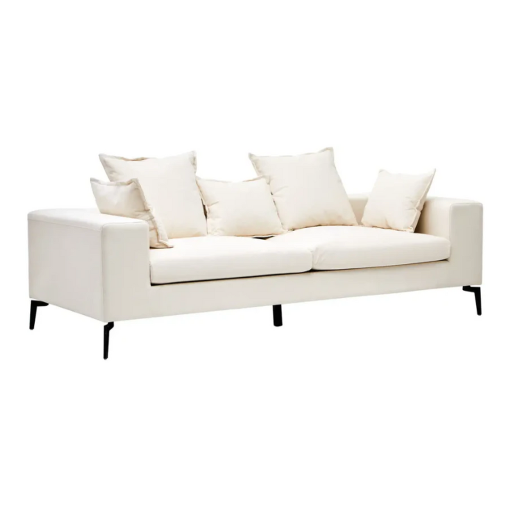 Avignon 3 Seat Cream Sofa