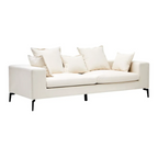 Avignon 3 Seat Cream Sofa