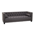 Surina 3 Seat Grey Fabric Sofa
