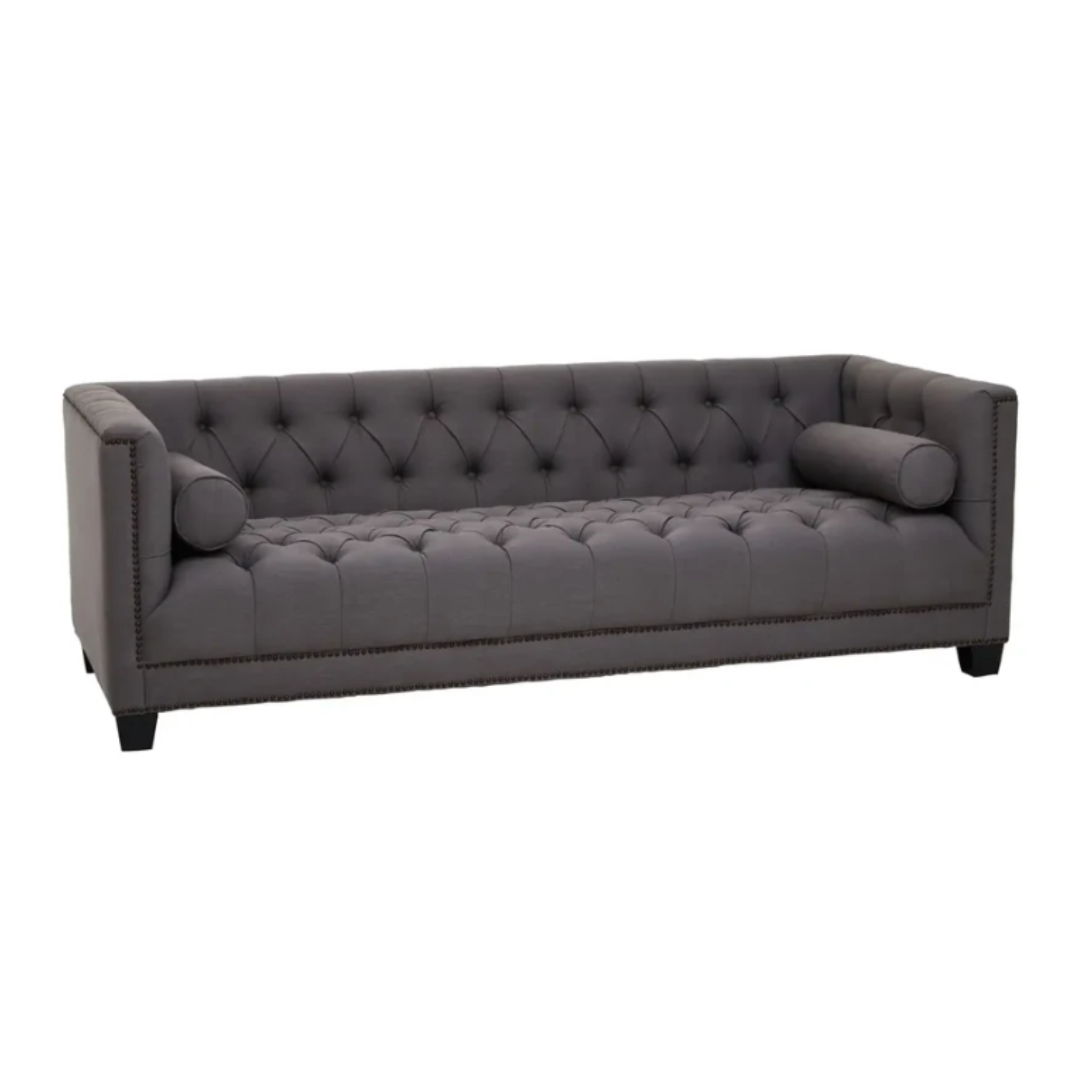 Surina 3 Seat Grey Fabric Sofa
