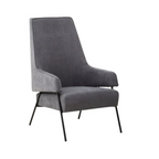 Henia Ash Velvet Chair