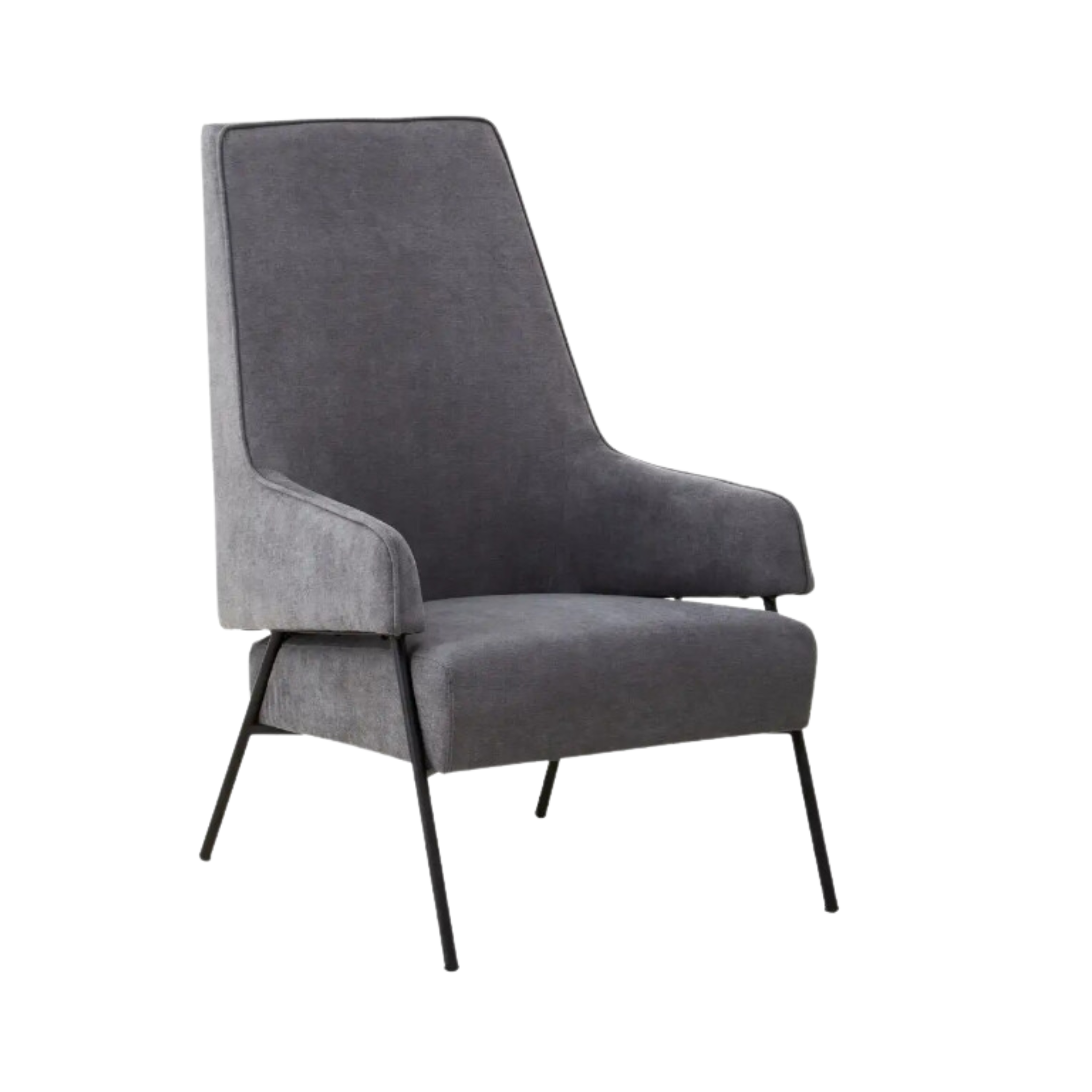 Henia Ash Velvet Chair