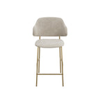 Dorchester Wheat and Gold Counter Stool (Set Of 2)