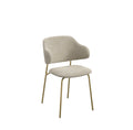 DORCHESTER WHEAT / GOLD DINING CHAIR (Set Of 2)