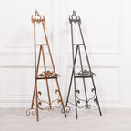Antiqued Silver Metal Easel 165cm