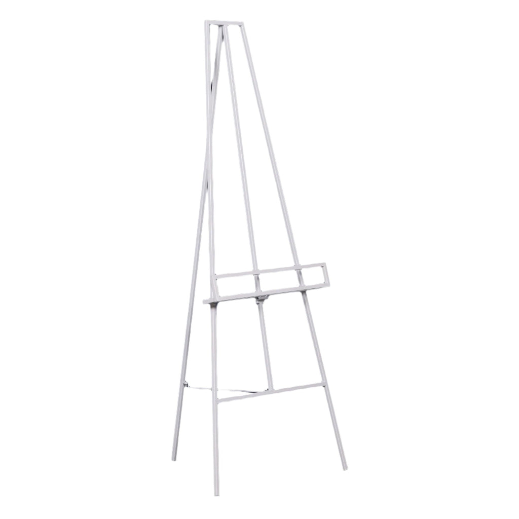White Metal Easel