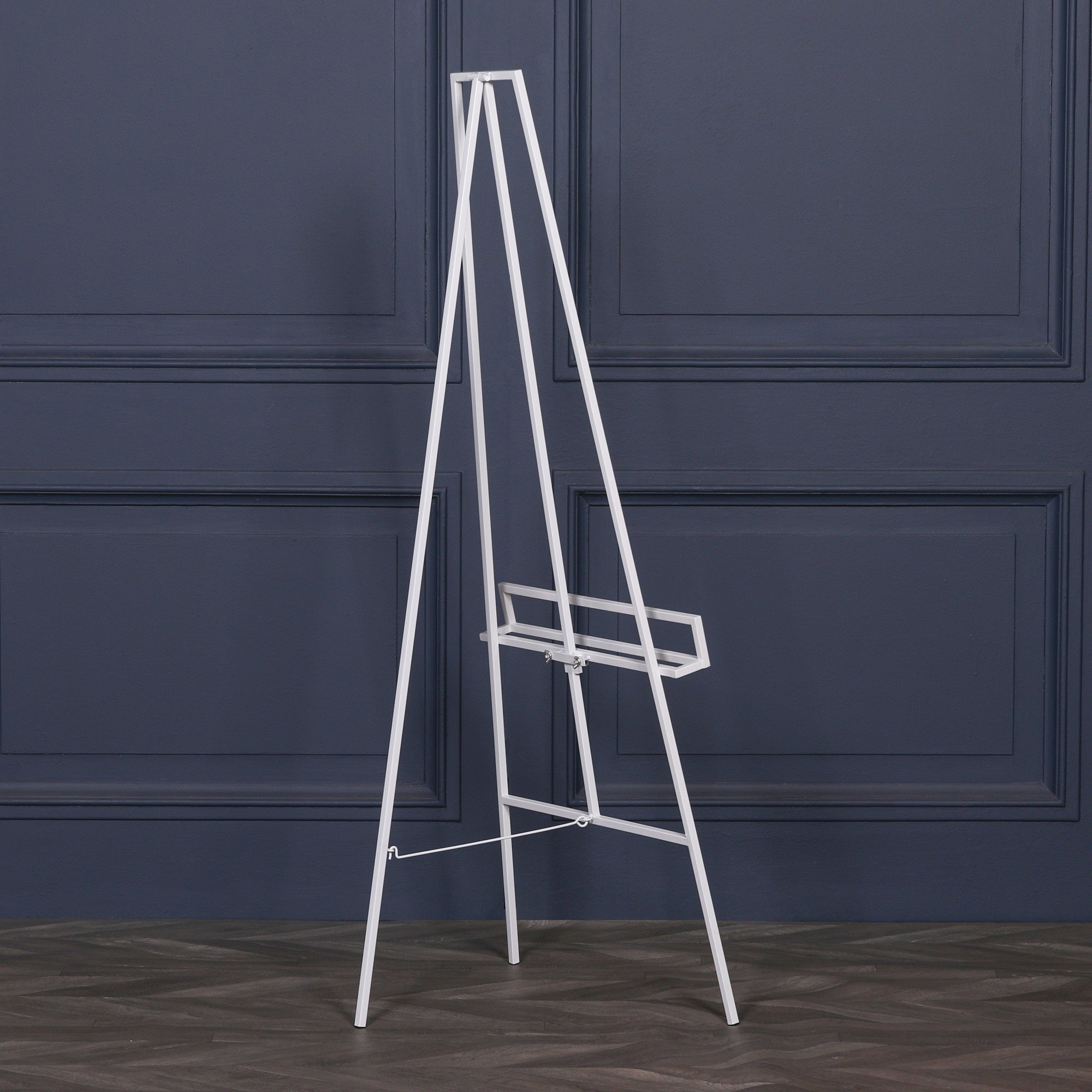 White Metal Easel