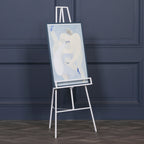 White Metal Easel