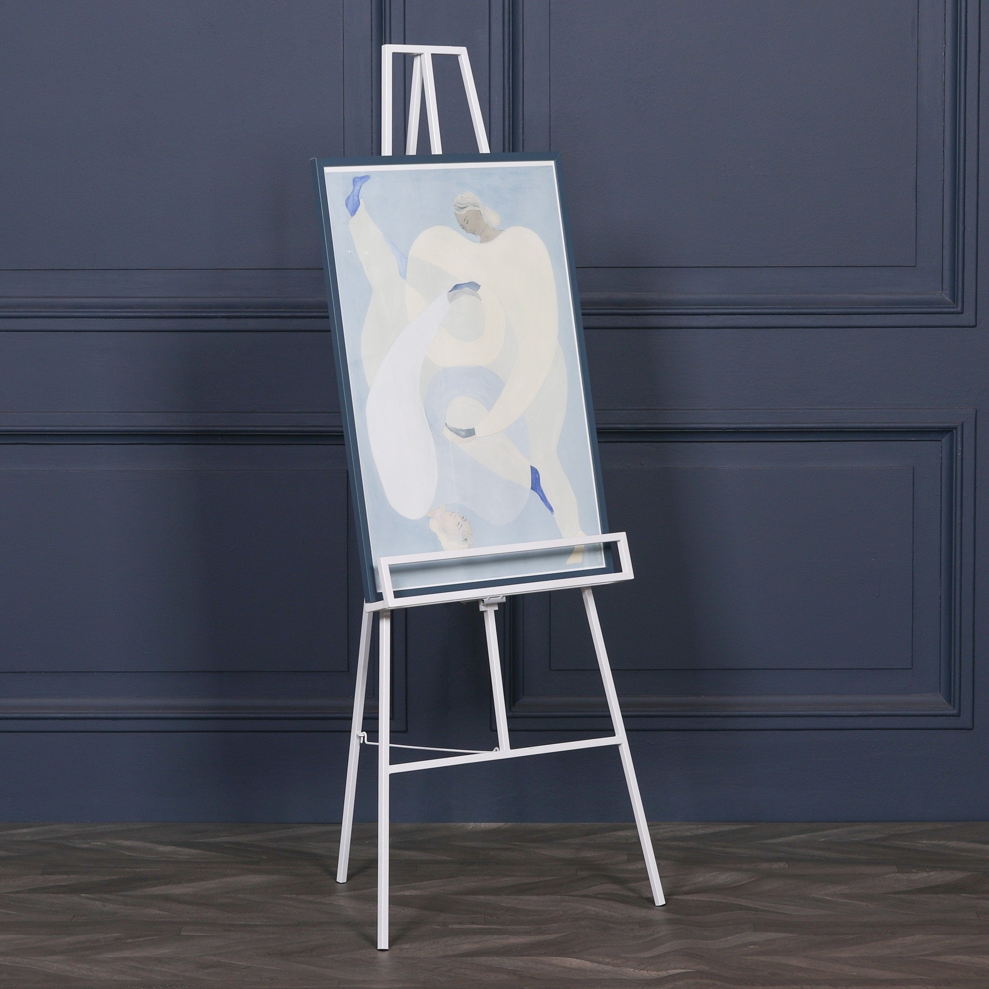 White Metal Easel