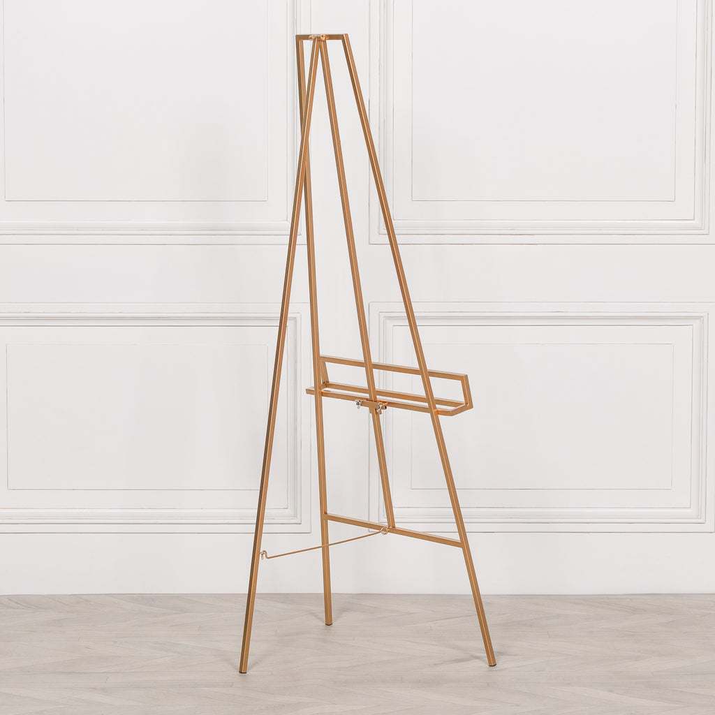 Gold Metal Easel