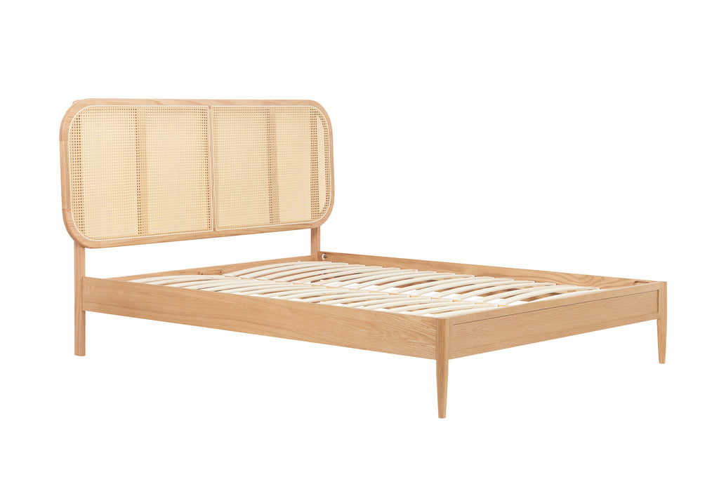 Elina Double Rattan Bed