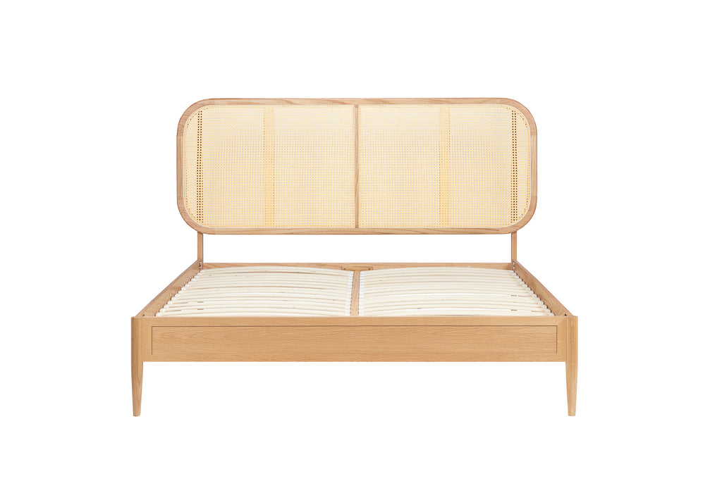 Elina King Rattan Bed