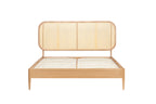 Elina Double Rattan Bed