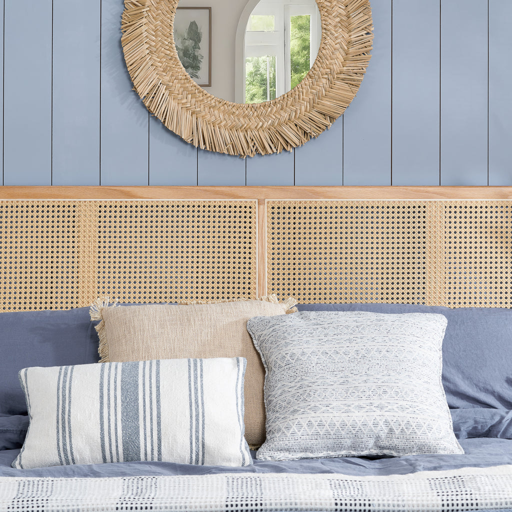 Elina King Rattan Bed