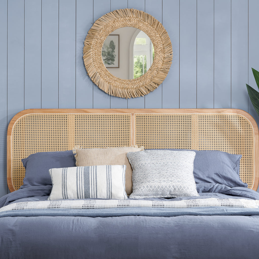 Elina King Rattan Bed