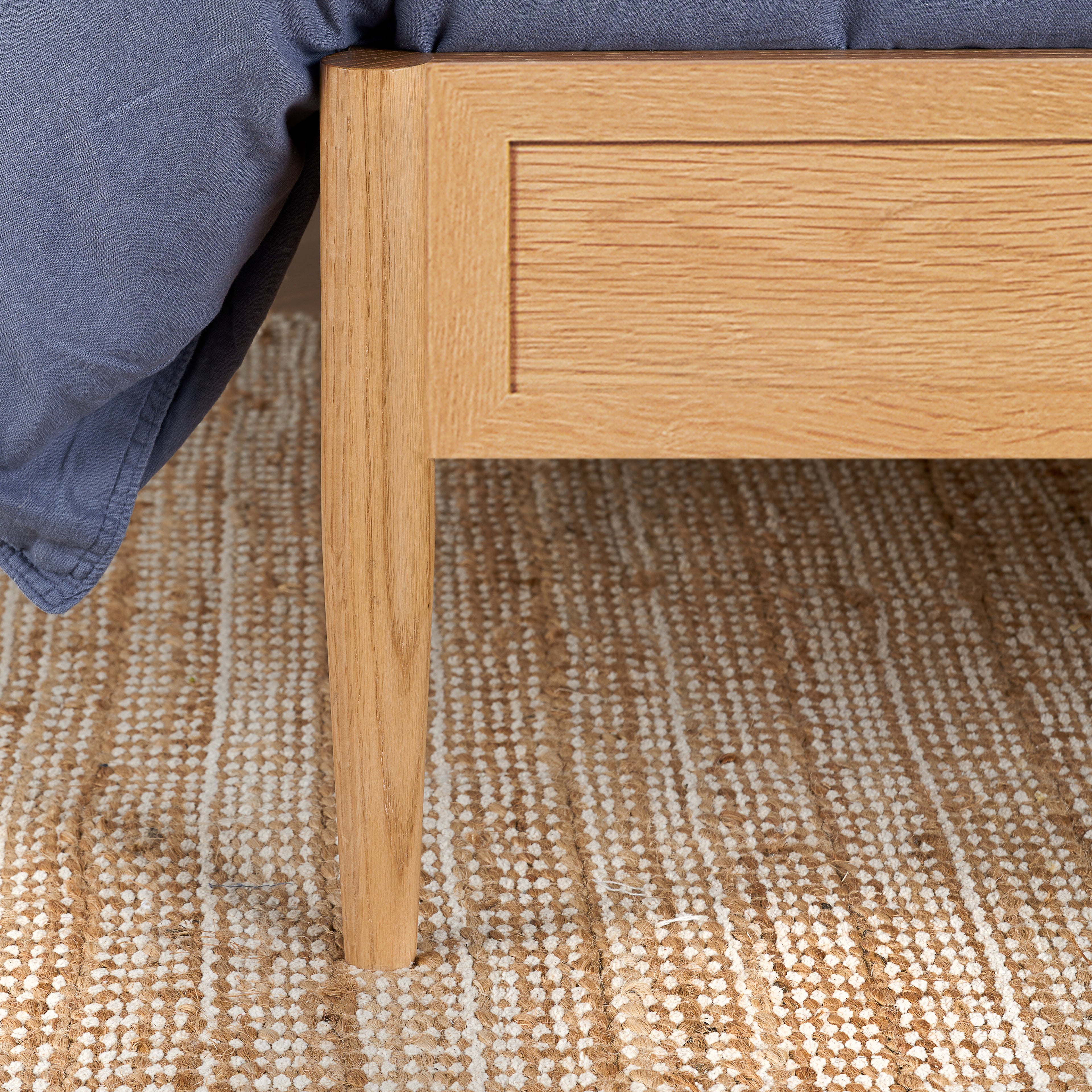 Elina Double Rattan Bed