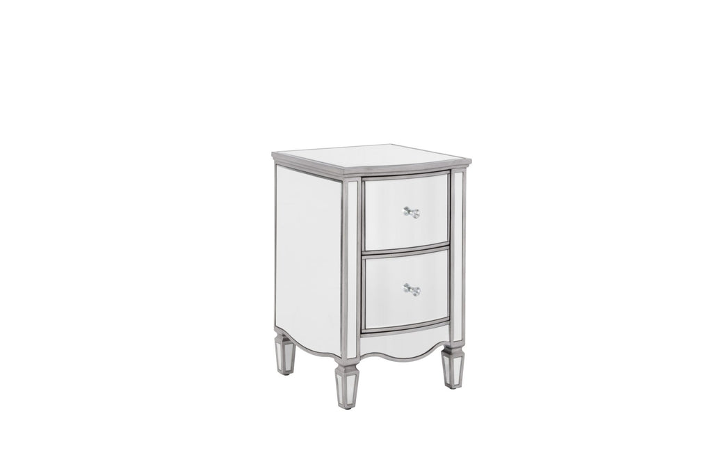 Elysee 2 Drawer Bedside