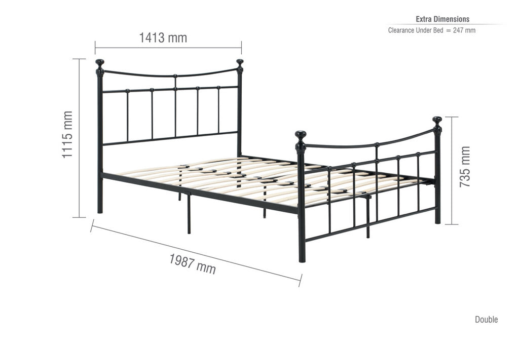 Emily Double Bed