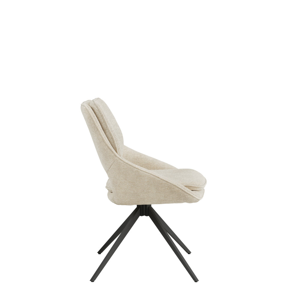 EDISTO OFF-WHITE DINING CHAIR (Set Of 2)