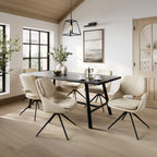 EDISTO OFF-WHITE DINING CHAIR (Set Of 2)