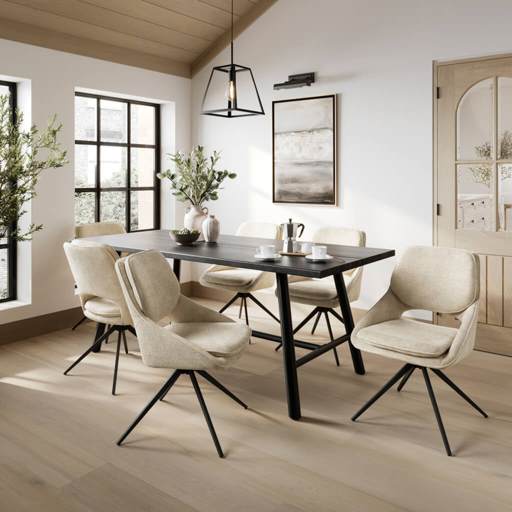 EDISTO OFF-WHITE DINING CHAIR (Set Of 2)