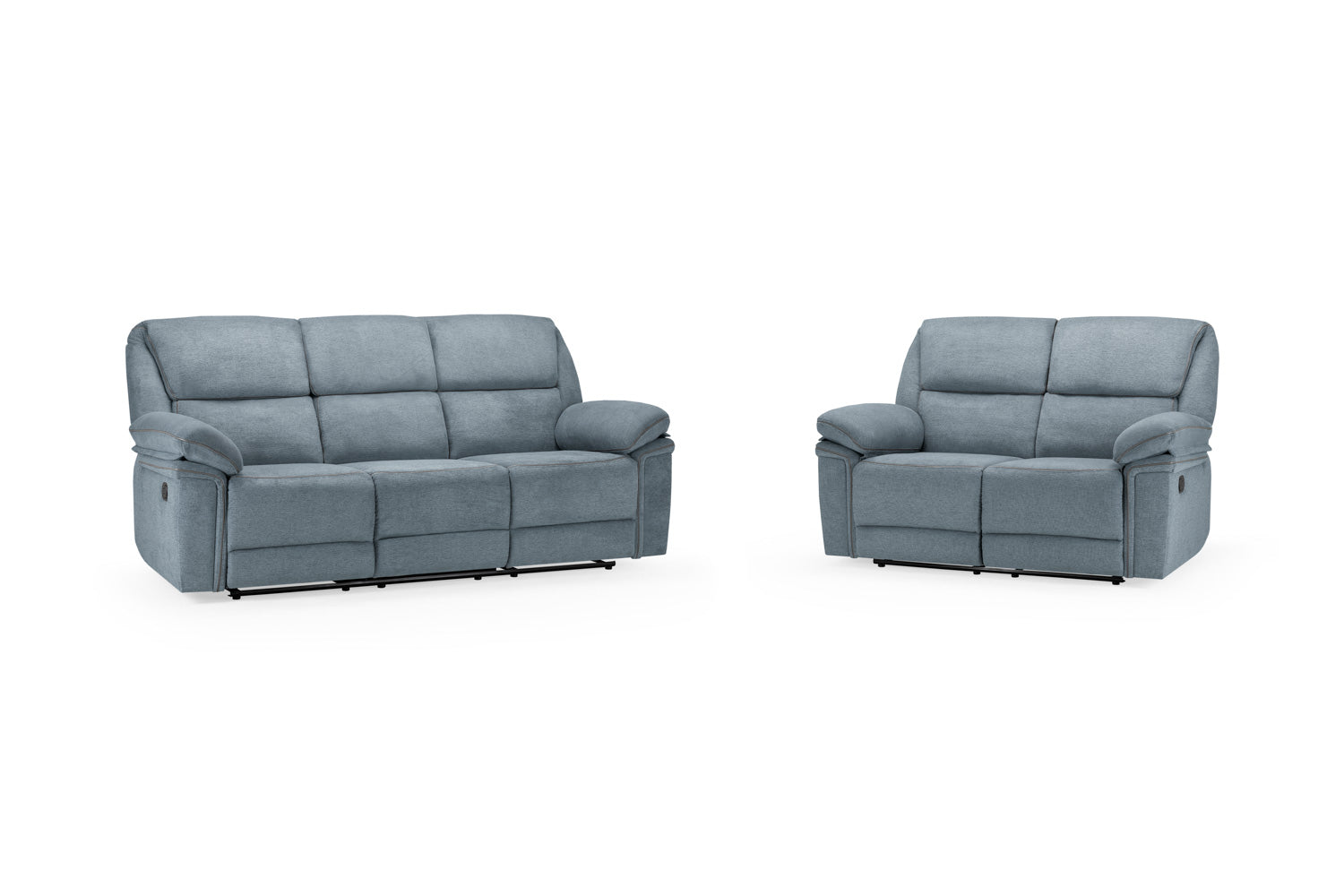 Elio 3 Seater Fabric Manual Reclining Sofa