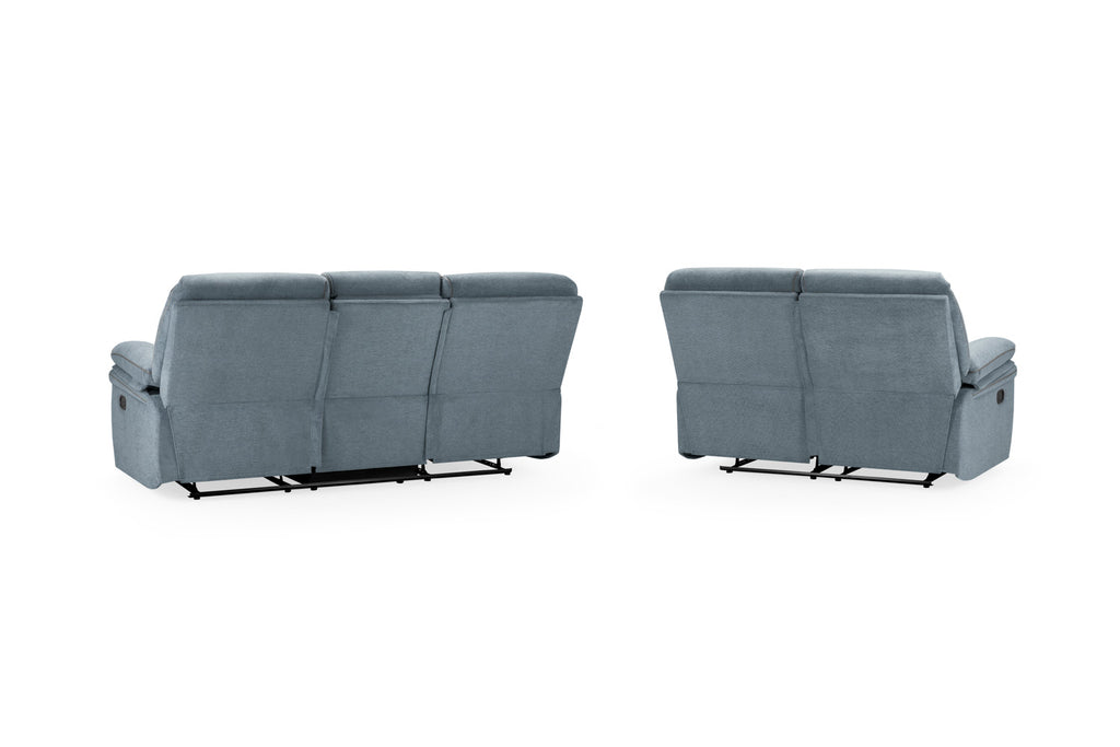 Elio 3 Seater Fabric Manual Reclining Sofa