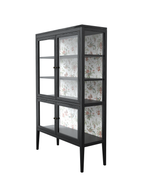 Elmhurst Black 4 Door Display Unit
