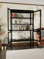 Elmhurst Black 4 Door Display Unit