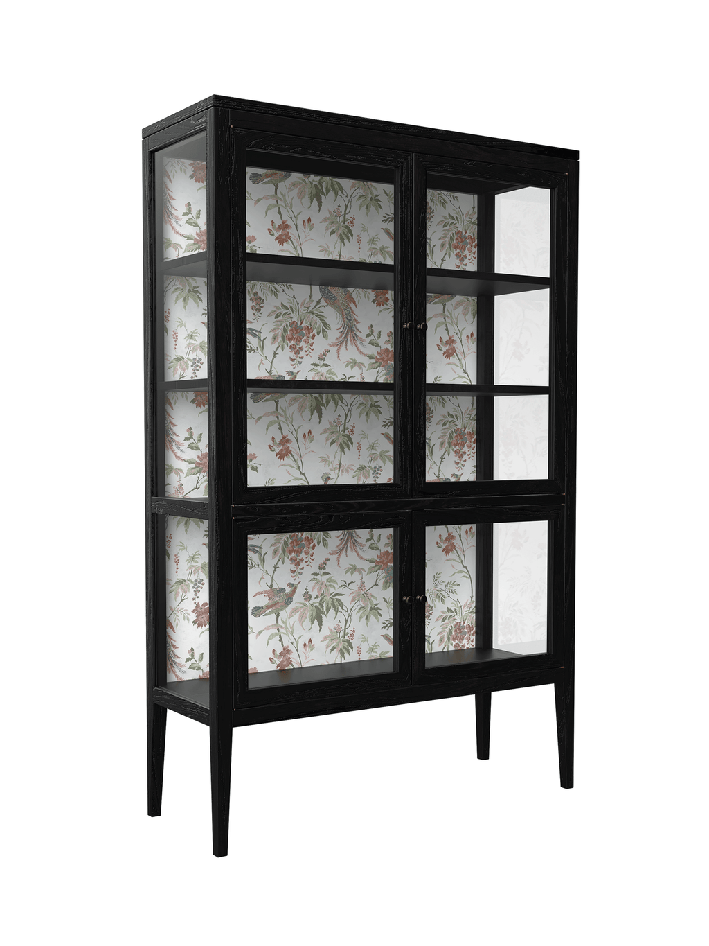 Elmhurst Black 4 Door Display Unit