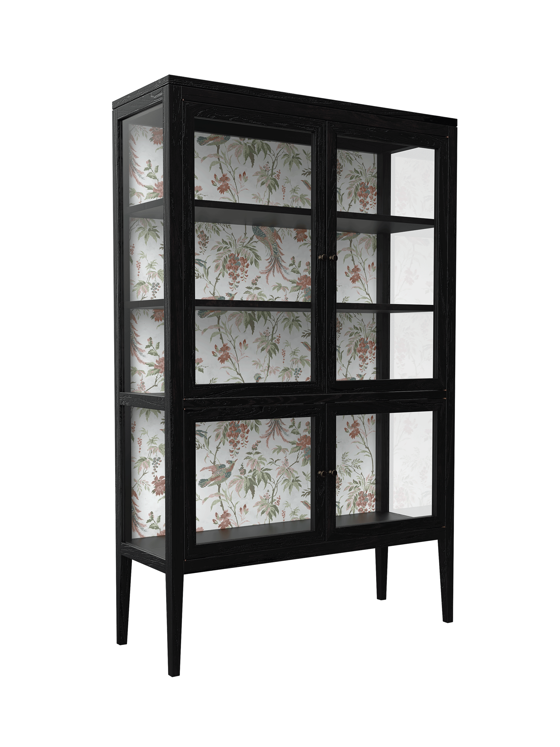 Elmhurst Black 4 Door Display Unit