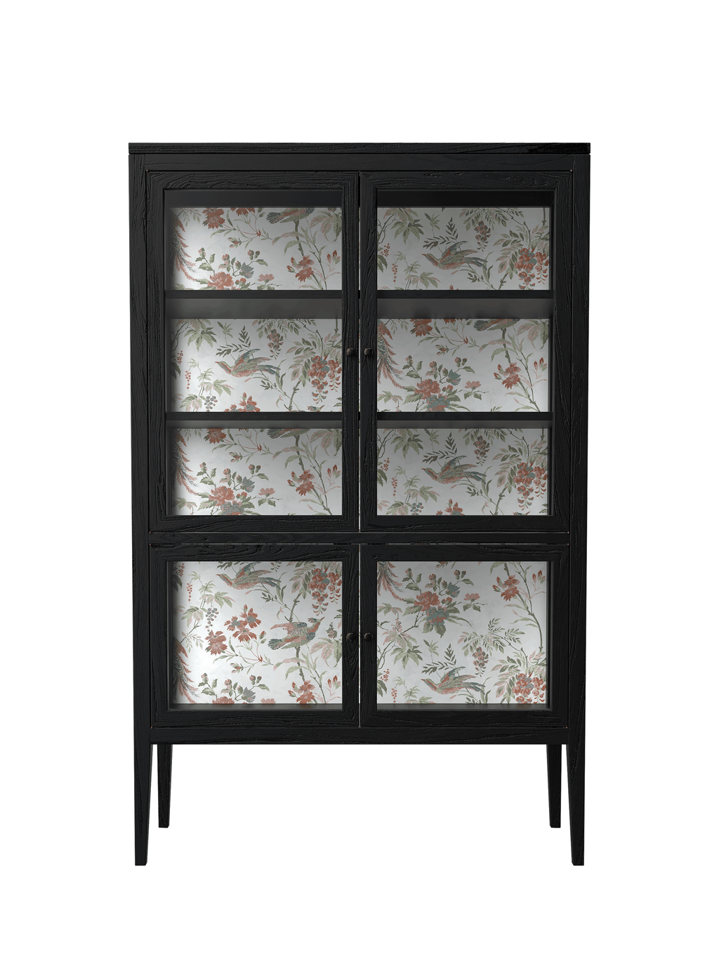 Elmhurst Black 4 Door Display Unit