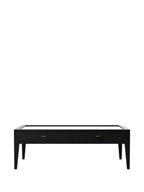 Elmhurst Black 2 Drawer Coffee Table