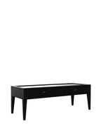 Elmhurst Black 2 Drawer Coffee Table