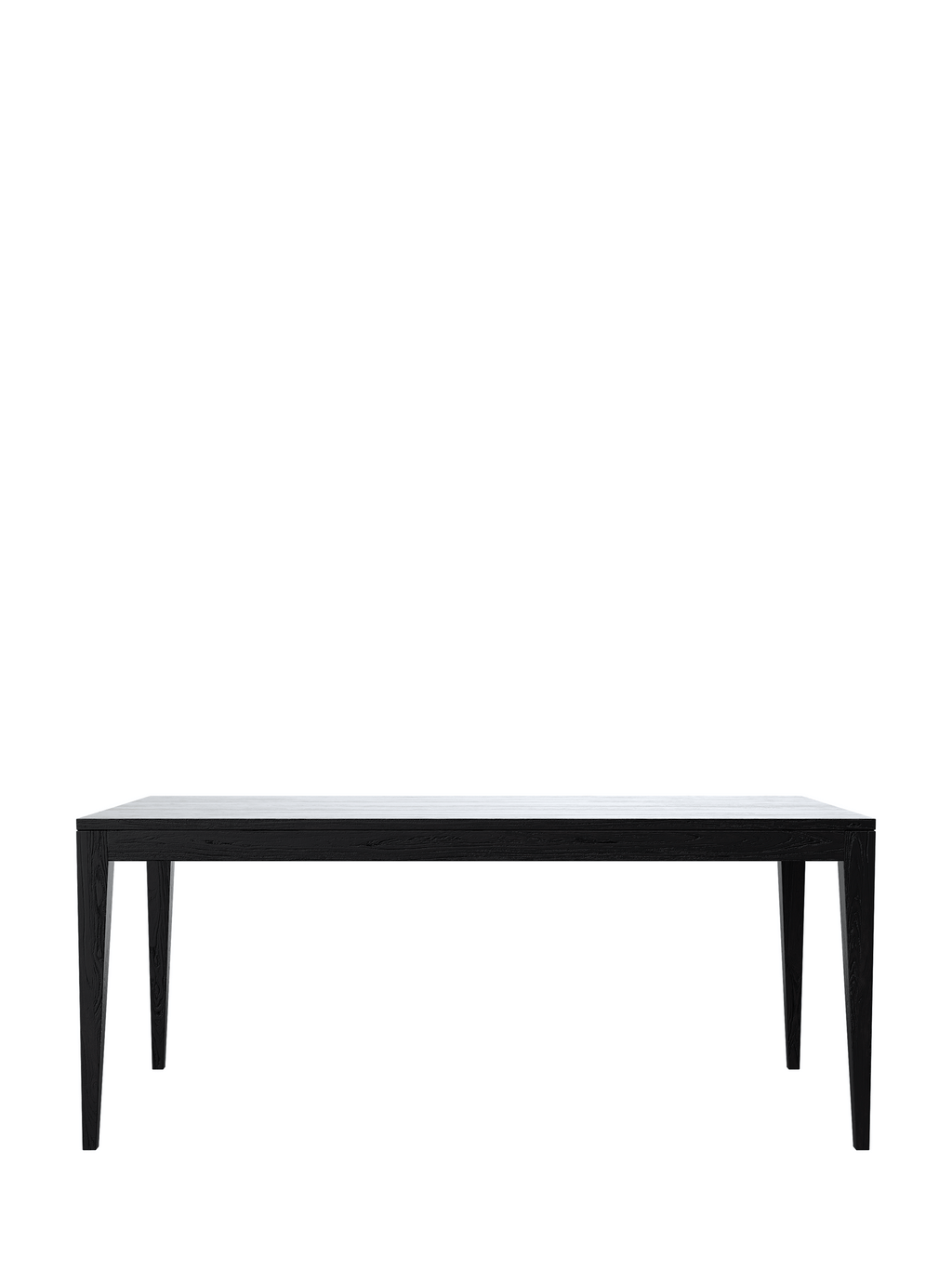 Elmhurst Black Fixed Dining Table