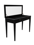 Elmhurst Black 2 Drawer Console Table