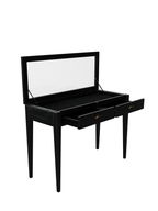 Elmhurst Black 2 Drawer Console Table