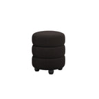 EMI OLIVE / BLACK POUFFE