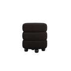EMI OLIVE / BLACK POUFFE