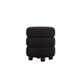 EMI BLACK / BLACK POUFFE