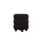 EMI BLACK / BLACK POUFFE